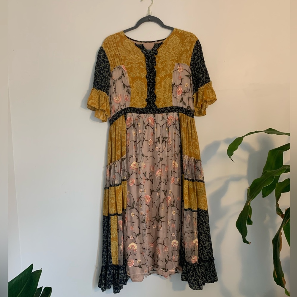 Boho ANTHROPOLOGIE dress